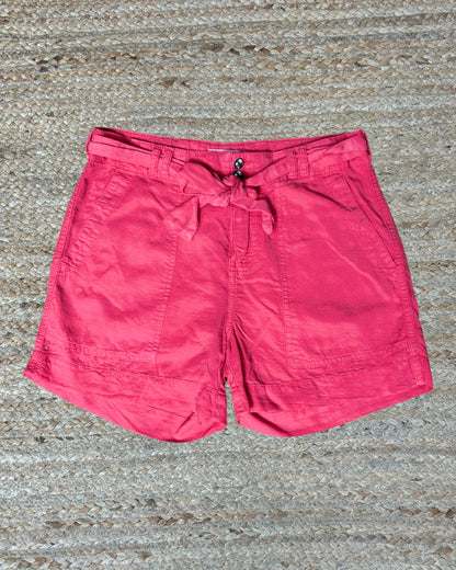 Short Five Jeans Félicie Tencel framboise