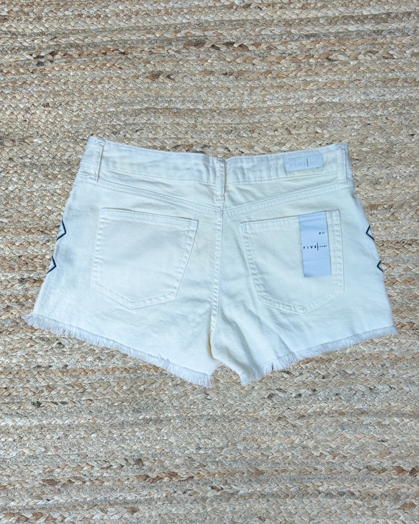 Short Five Jeans Charline Ecru