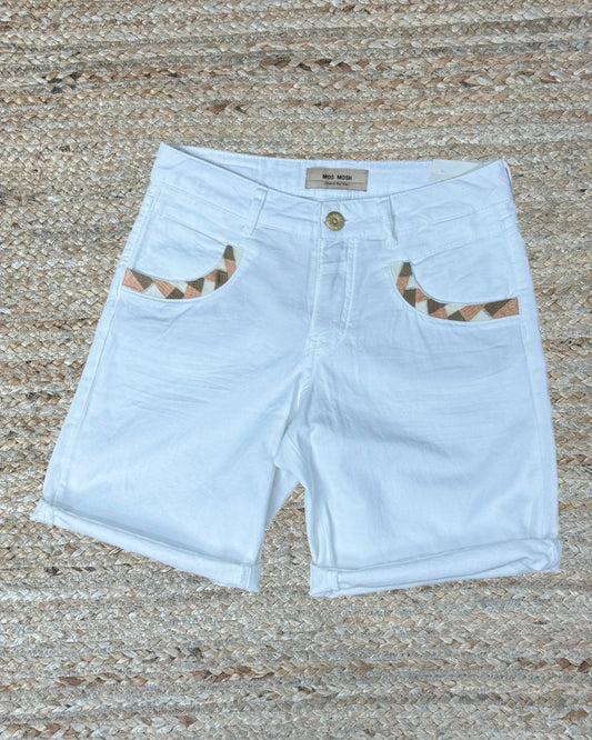Short Jean Mos Mosh Naomi blanc
