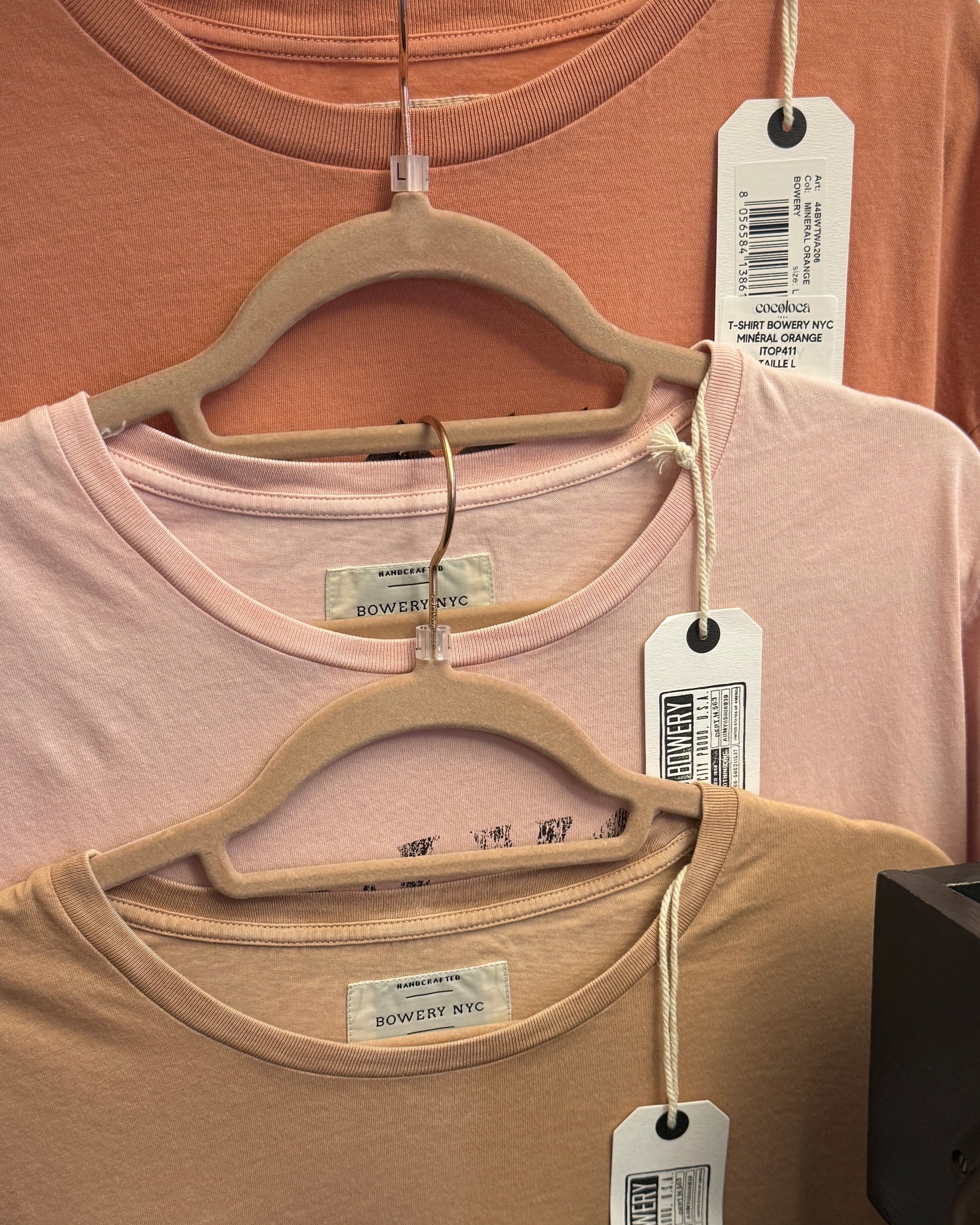 T-shirt BOWERY NYC fabrication artisanale