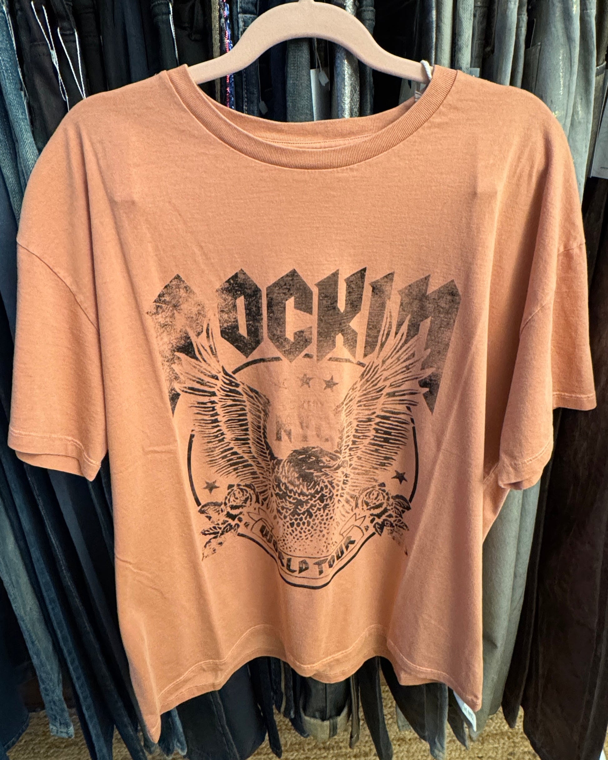 T-shirt BOWERY NYC fabrication artisanale VINTAGE DESERT