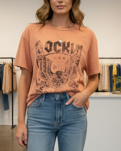T-shirt BOWERY NYC fabrication artisanale - Div. coloris -Taille L