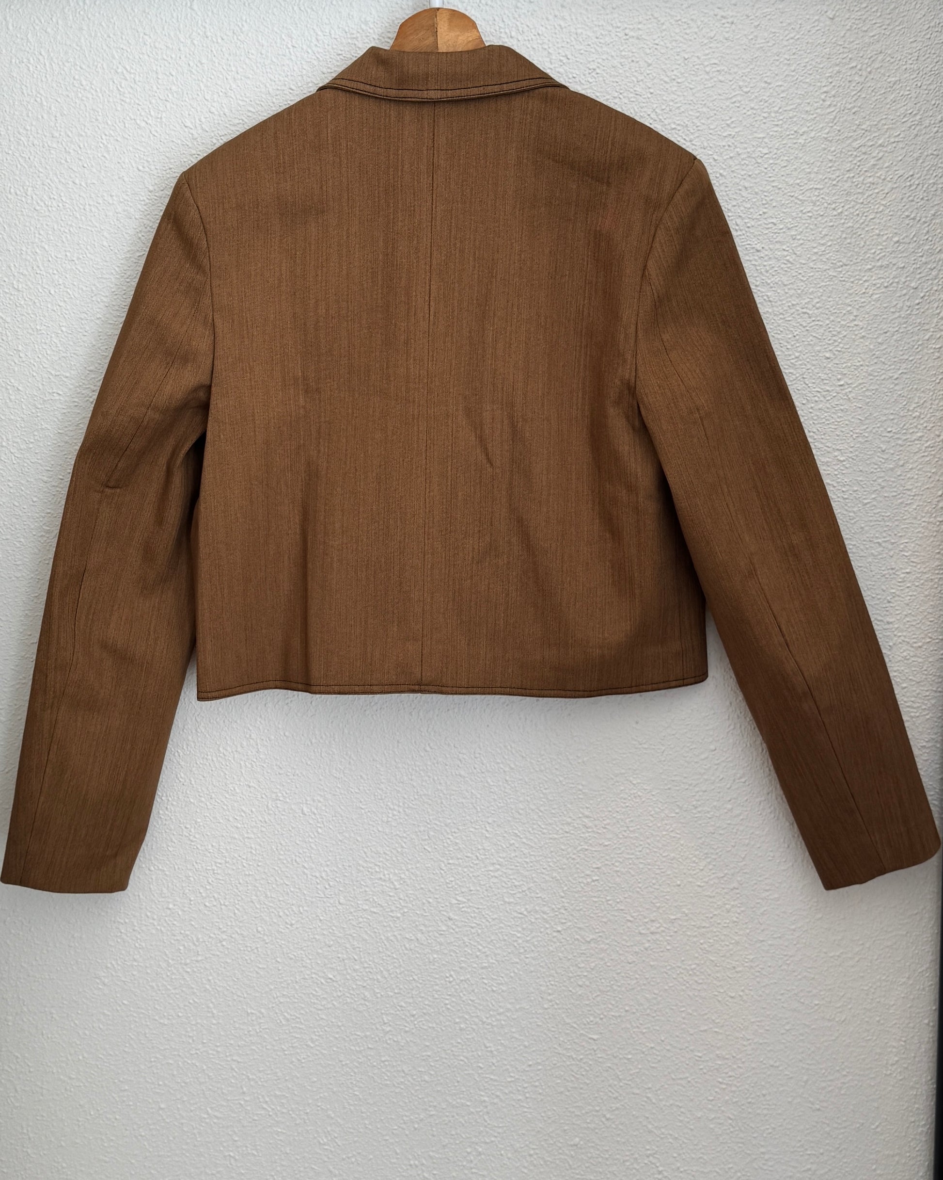Veste denim camel - the city uniform - Salut Beauté dos