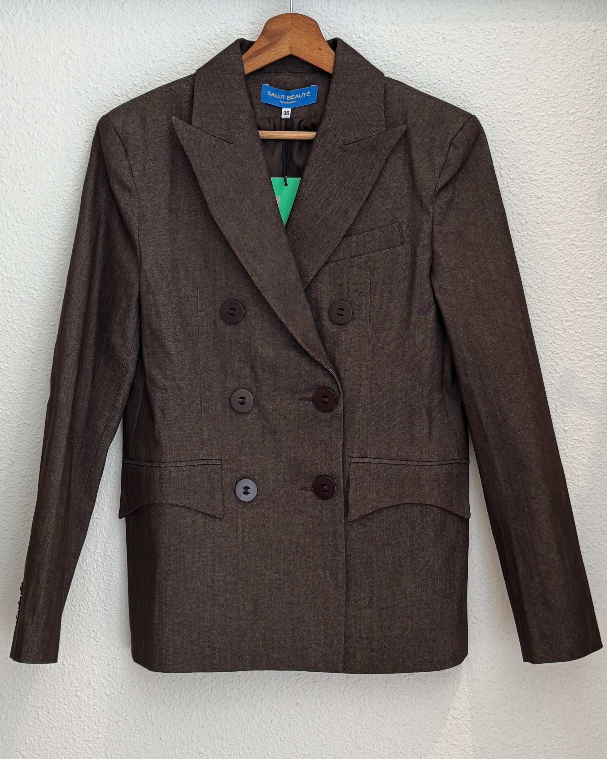 Veste denim marron - the dandy uniform - Salut Beauté