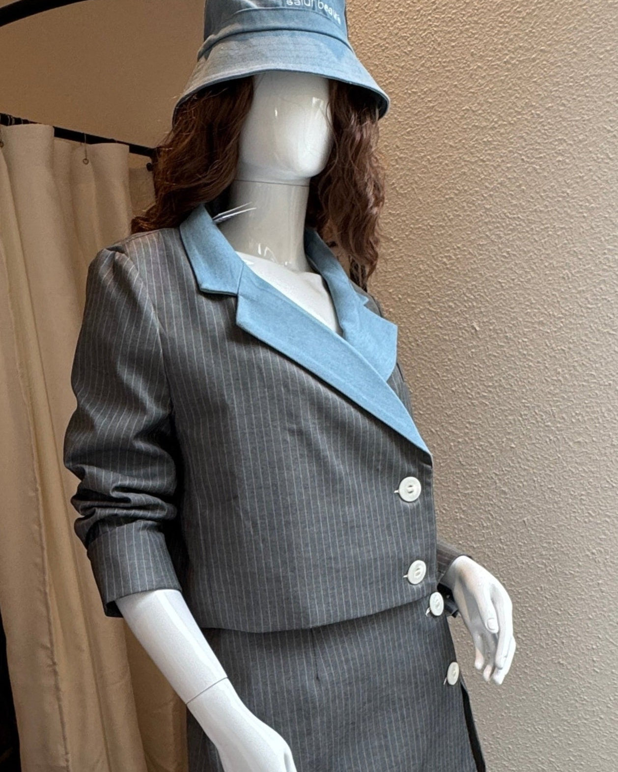 Veste ice grey bi-gout  - the air uniform - Salut Beauté