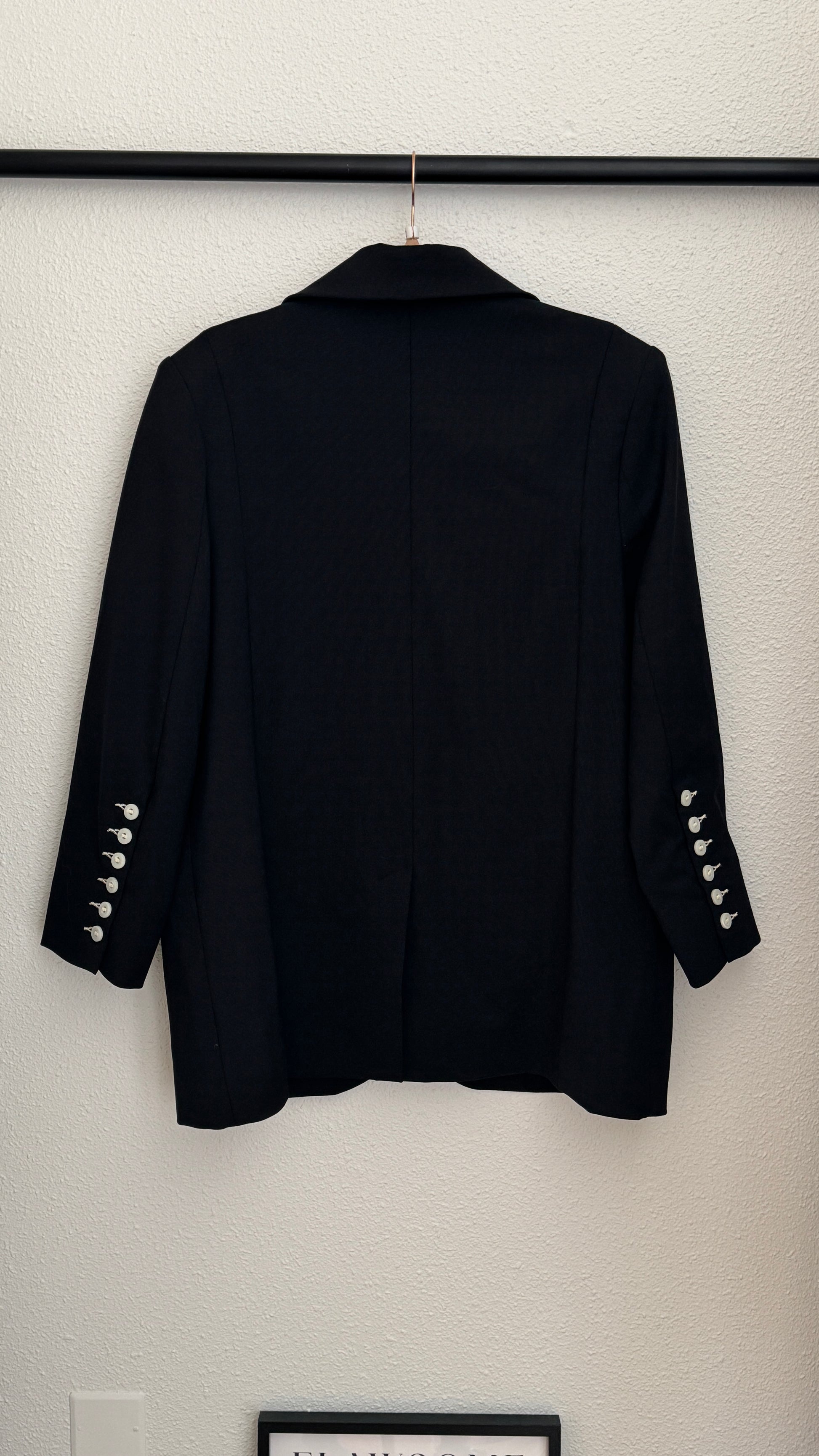 Veste noir - the boss uniform - Salut Beauté dos