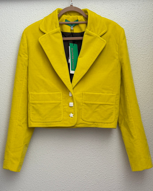 Veste velours jaune - collection the city uniform - Salut Beauté