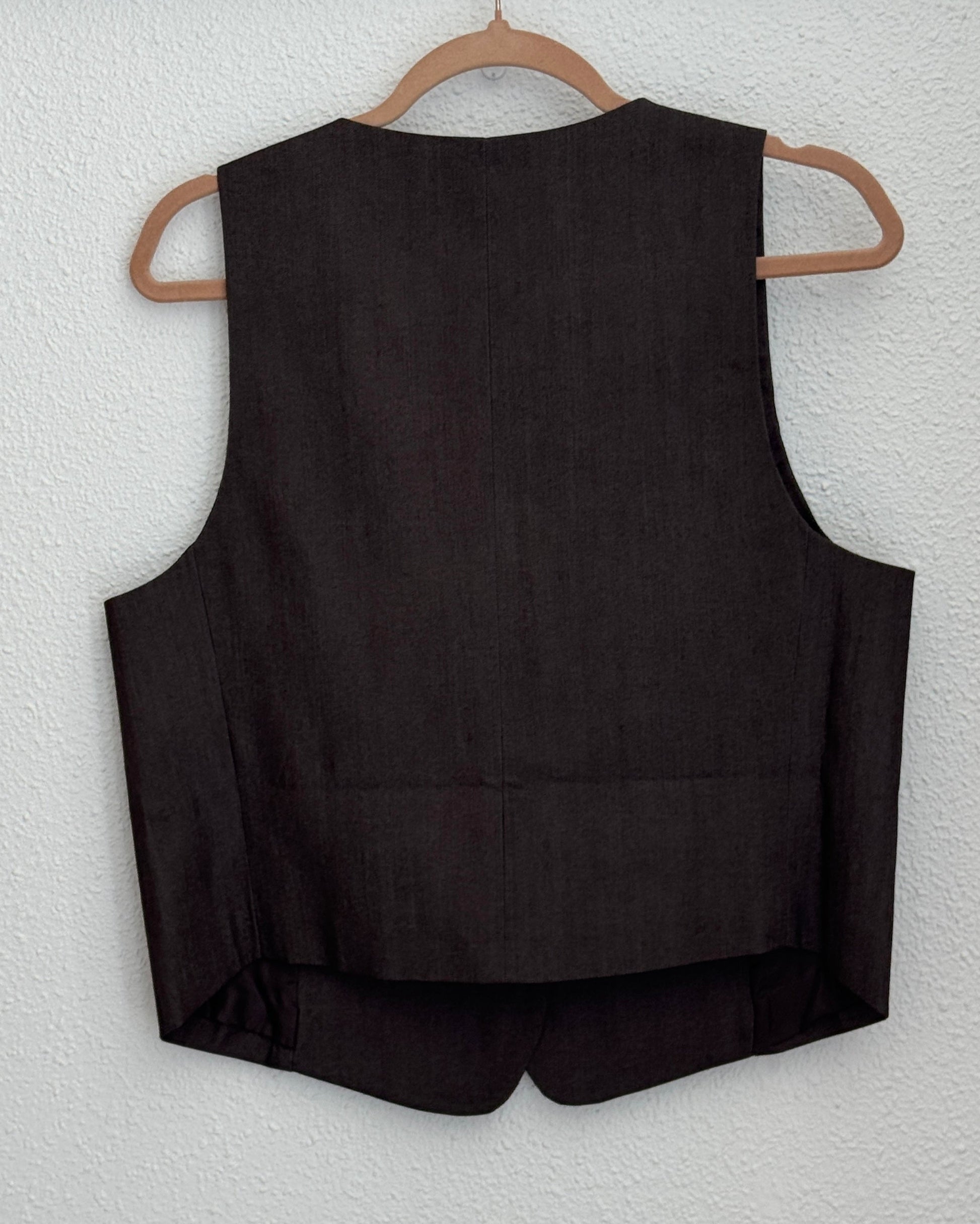 Veston Denim Marron – The Dandy Uniform – Salut Beauté dos