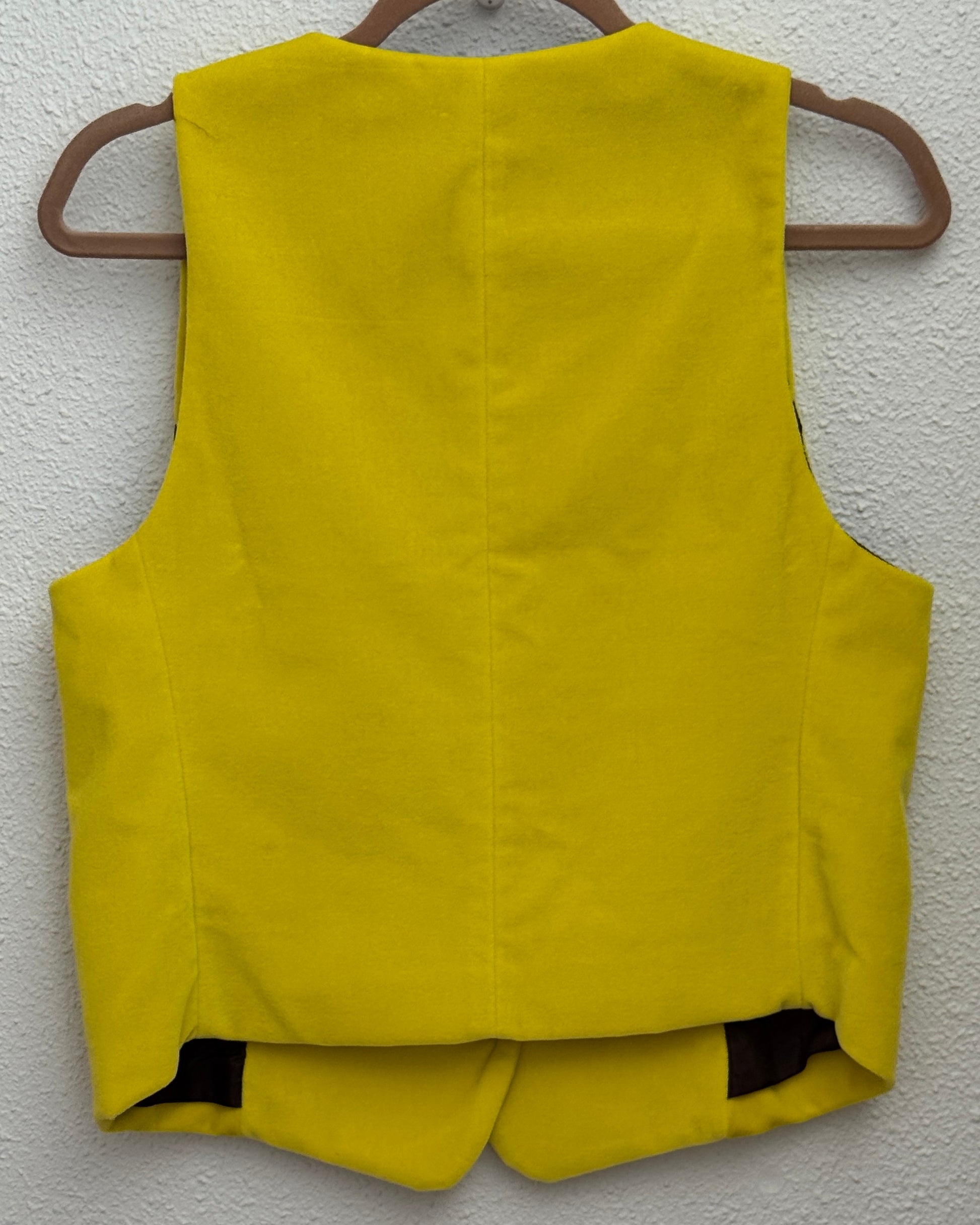 Veston velours jaune - collection the city uniform - Salut Beauté dos
