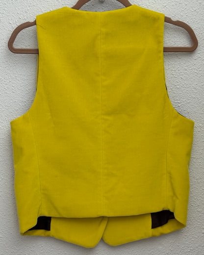 Veston velours jaune - collection the city uniform - Salut Beauté dos