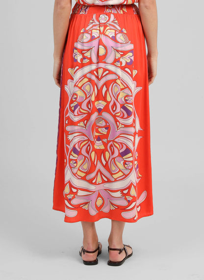 Jupe Midi Robinson Astola Piment – An'ge
