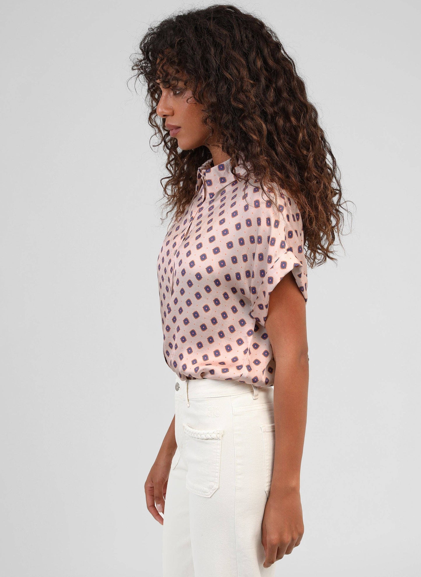 Chemise Kacilia Lisanda Écru – An'ge