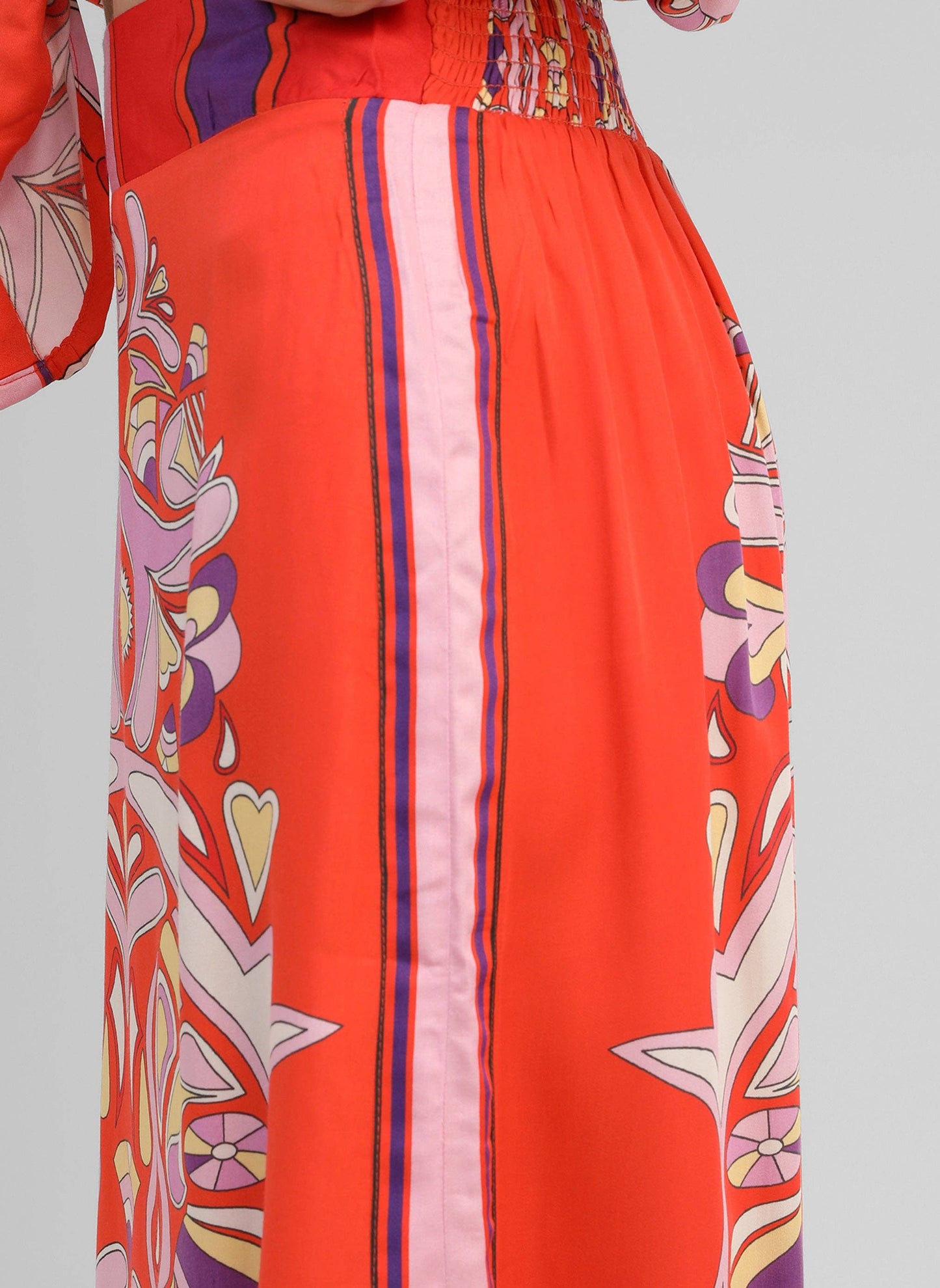 Jupe Midi Robinson Astola Piment – An'ge